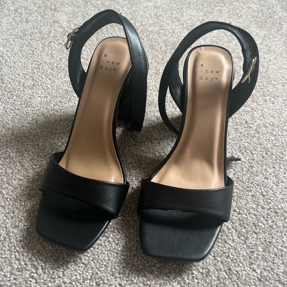 Black heels